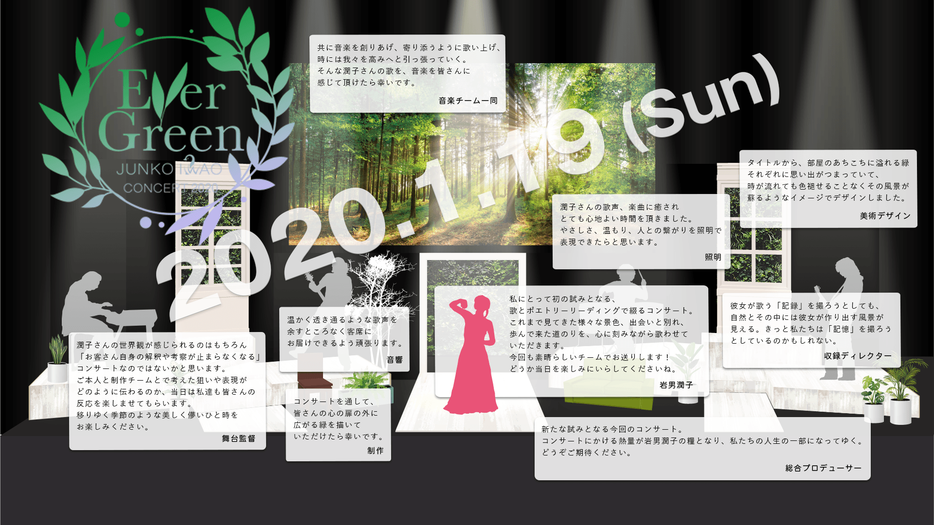 岩男潤子コンサート2020